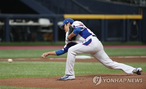 '잠수함' 박종훈 "4이닝 만족…제가 광현이 형은 아니니까"(종합)