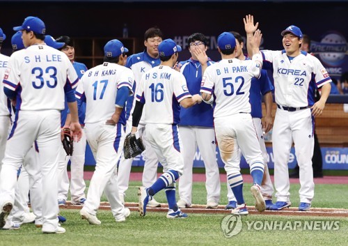 김경문號 막강 방패 '27이닝 1실점'…아쉬운 '홈런 실종'