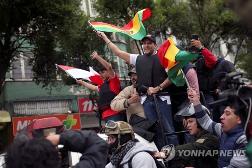 모랄레스 퇴임에 연대하는 중남미 좌파 지도자들…"쿠데타" 규탄(종합)