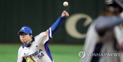 한국 막강 방패, 미국 대포 잠재우고 슈퍼라운드서 5-1 승리 