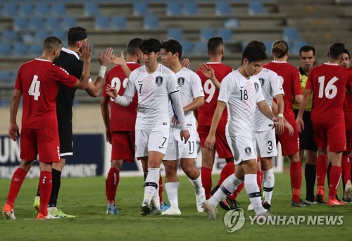 베이루트만 가면 힘 못 쓰는 한국 축구 …'26년째 무승'