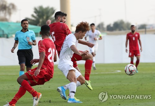 '오세훈 멀티골' 김학범호, 바레인 3-0 완파…두바이컵 2연승