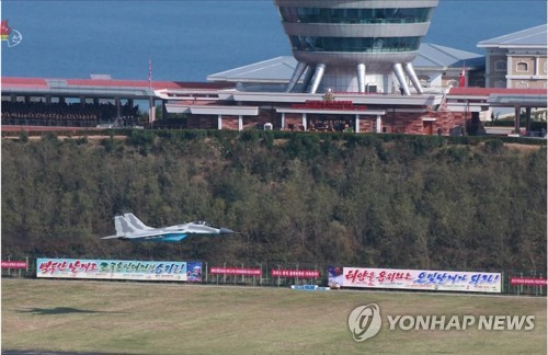 北김정은, 2년만에 전투비행술대회…한미공중훈련 '맞대응'(종합2보)