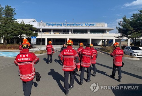 '플라이강원' 22일 첫 취항…양양∼제주 하늘길 열었다