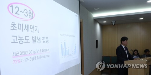 서울시, 고농도 미세먼지 사전에 잡는다…12∼3월 시즌제 시행