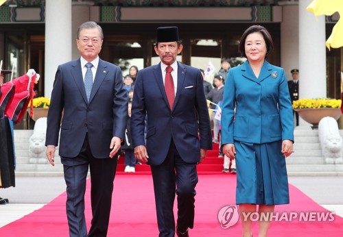 한·브루나이 정상회담…에너지·첨단산업 협력강화 논의