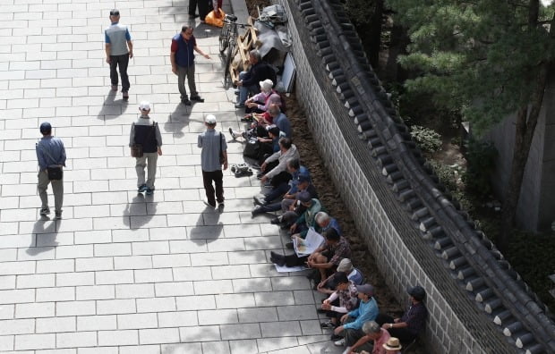 지난 9월 서울 종로구 탑골공원 풍경. 사진=연합뉴스