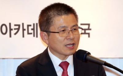 황교안 "유승민의 '통합조건' 극복 가능…시점은 일러야 12월"