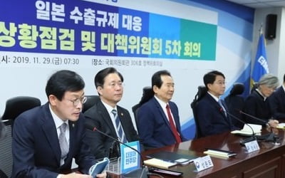 당정청 "日수출규제 해결 위해 신속 대화…경쟁력 강화도 지속"