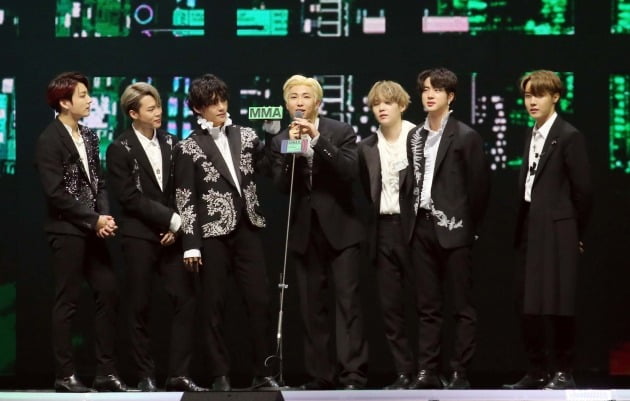 'MMA 2019' 그룹 방탄소년단 /사진=카카오 제공