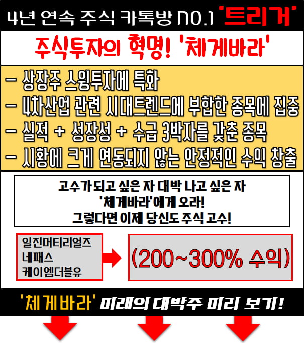 연말 대비는 이 종목으로!