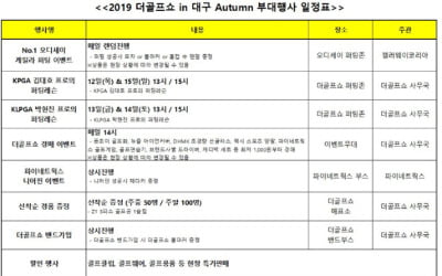 골프용품 최대 70% 할인 2019 총정리 마감 세일