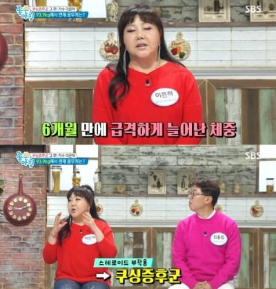 이은하 "쿠싱증후군 앓아 몸무게 90kg 넘기도…"