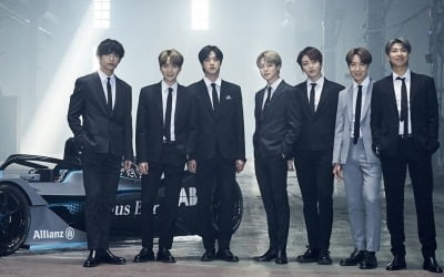 방탄소년단, 전기차 레이싱 '포뮬러 E' 홍보모델 낙점