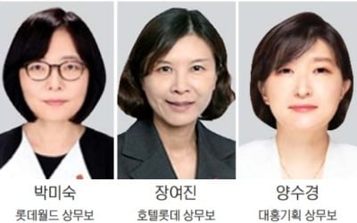 임원 확 줄여도 여성은 발탁…신 회장 "여성 인재 계속 늘려라"