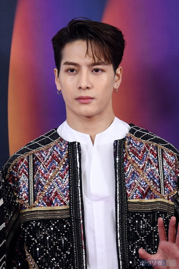 [포토] 갓세븐 잭슨, '말이 필요없는 남자'(SBS 가요대전)