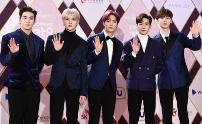 [포토] 뉴이스트, '이 남자들 멋있다~' (2019 KBS 가요대축제)