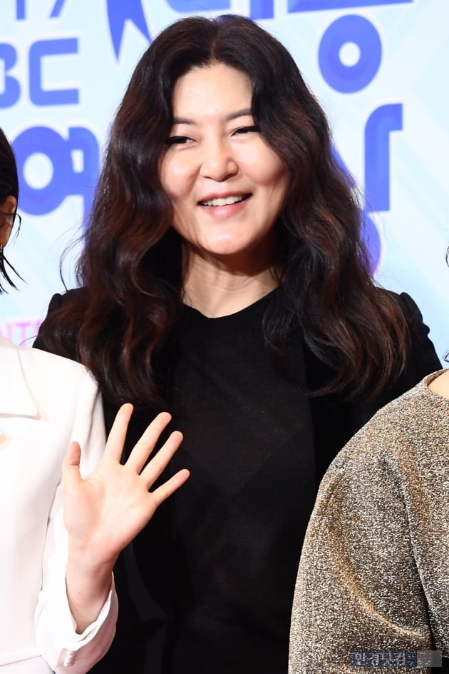 [포토] 한혜연, '아름다운 미소~' (2019 MBC 방송연예대상)