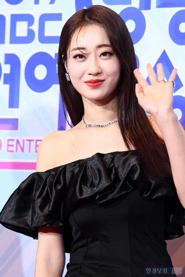 [포토] 경리, '매력적인 미소~' (2019 MBC 방송연예대상)