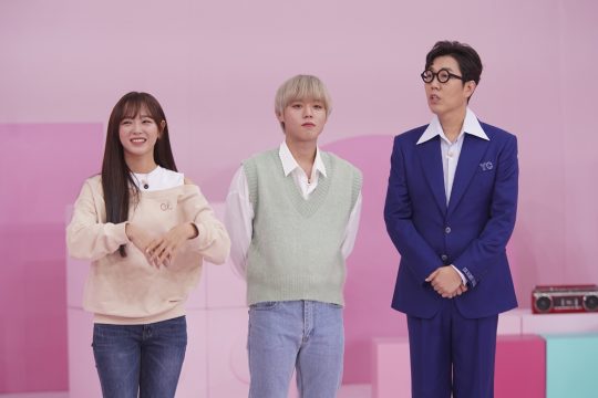 ‘아이돌룸’의 김세정(왼쪽부터), 박지훈, 김영철./사진제공=JTBC