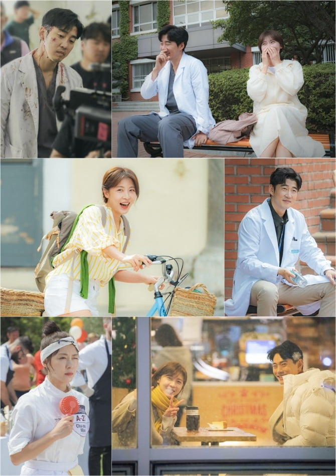 ‘초콜릿’ 윤계상X하지원 힐링 케미의 비결은 현장에, 훈훈한 촬영 현장 비하인드 공개