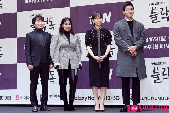 배우 이창훈(왼쪽부터), 라미란, 서현진, 하준