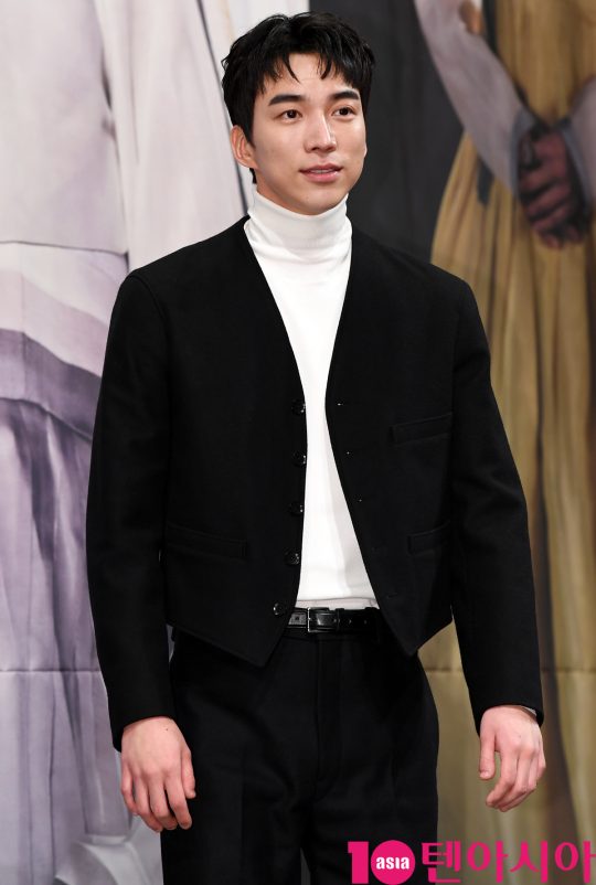 배우 도상우가 12일 오후 서울 강남구 논현동 임피리얼 팰리스 호텔에서 열린 TV CHOSUN 특별기획드라마 ‘간택-여인들의 전쟁’ 제작발표회에 참석하고 있다.
