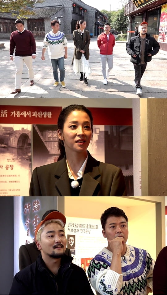 설민석, 전현무, 유병재, 한고은, 김용만(사진=MBC ‘선을 넘는 녀석들-리턴즈’) 