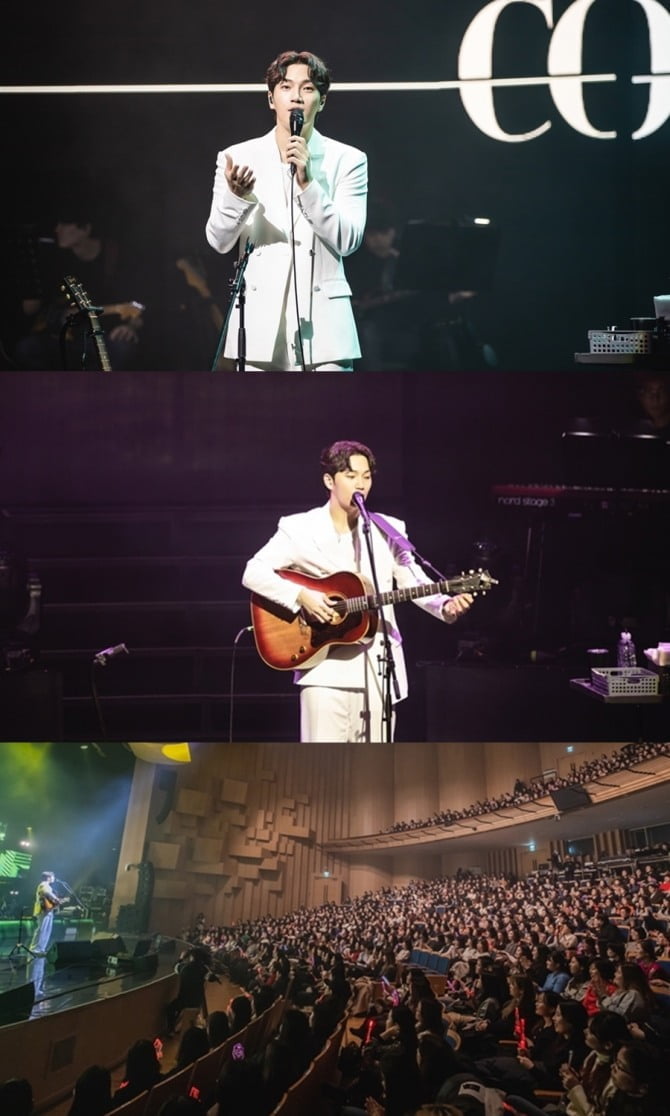 ‘음색남신’ 김필, 단독 콘서트 `COLOURS` 성료…관객 매료시킨 `컬러풀` 매력