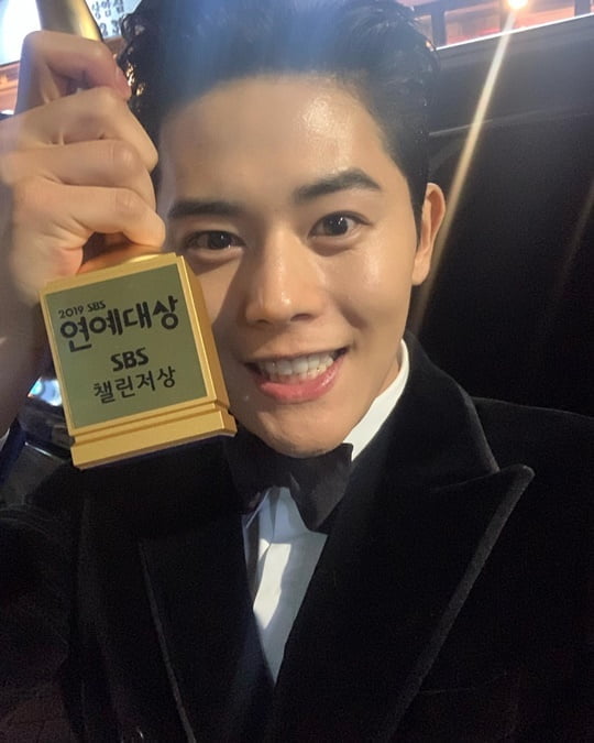 2019 SBS 연예대상 김동준 (사진=김동준 인스타그램)