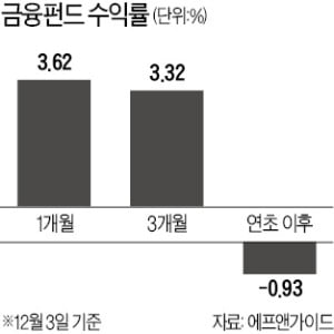 '배당이 묘약'…연말되자 억눌렸던 금융株 '부활'