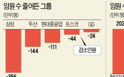 '기업의 별' 임원 매년 줄어…삼성, 4년 새 356명 감소