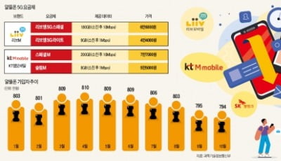 품질 차이 '제로' 요금은 '반값'…'갓성비' 알뜰폰