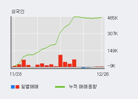 '아나패스' 10% 이상 상승, 기관 4일 연속 순매수(1.9만주)