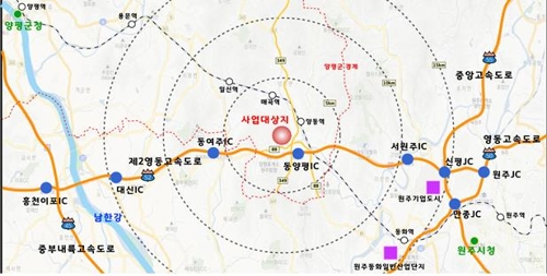 양평군에 첫 일반산업단지 조성…양동면 6만㎡ 규모