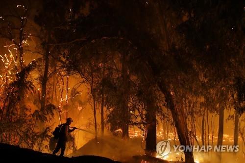 美캘리포니아주 "1년간 산불취약지 주민에 보험계약 취소 금지"