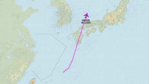 美정찰기 2대, 서울·동해 상공 비행…대북 감시활동 강화