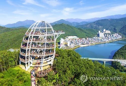 단양 만천하스카이워크 테마파크 '2019 한국 관광의 별'에 선정