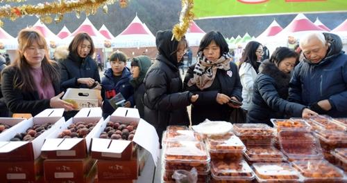 [#꿀잼여행] 충청권: 달콤 쫀득 곶감 한입에 '쏘∼옥'…양촌곶감축제