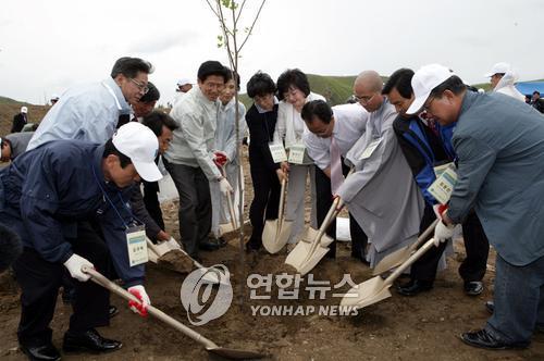 경기도 北개풍양묘장 지원사업 9년만에 재개 '물꼬 텄다'