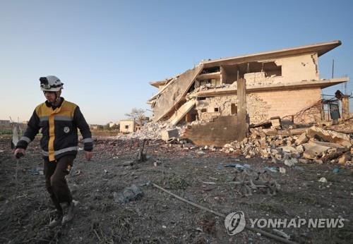 시리아 북서부서 러시아 공습으로 민간인 5명 사망