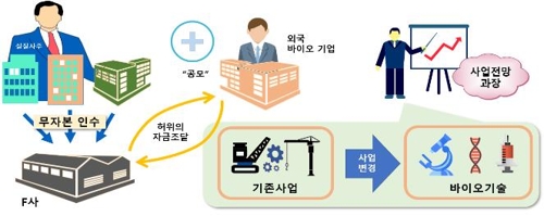 기업사냥꾼, 페이퍼컴퍼니 뒤에 숨어 상장사 무자본 인수