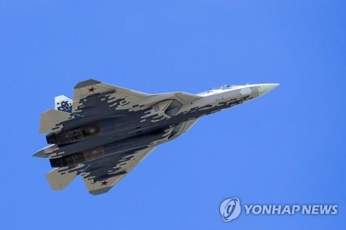 러시아 차세대 전투기 SU-57 시험비행 중 추락