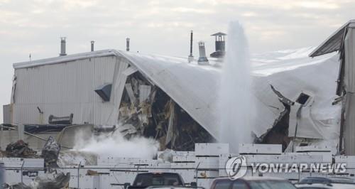 美 캔자스주 항공기공장서 가스관 폭발 사고…15명 부상