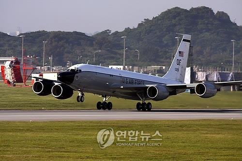 美 코브라볼 정찰기, 北 '성탄선물' 감시비행 중지한듯(종합)