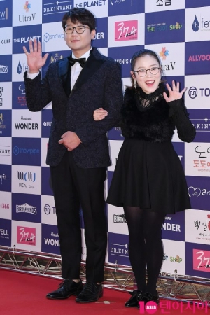 [TEN PHOTO] 김강현-박슬기 &#39;베스트 스타상 시상식 MC&#39;