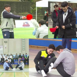 '뭉쳐야 찬다', 물 따귀부터 허벅지 싸움까지...안정환호 vs 신태용호, 제대로 맞붙는다