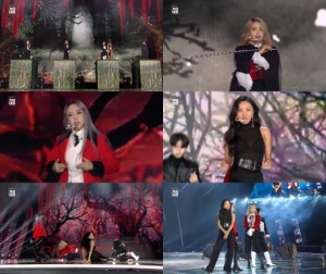 [2019 SBS 가요대전] 마마무, 한 편의 뮤지컬 같은 &#39;고고베베&#39;와 강렬한 &#39;HIP&#39;