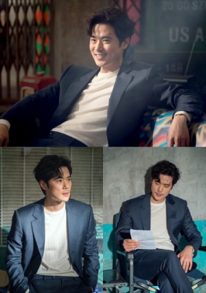 &#39;99억의 여자&#39; 김강우, 카메라 밖에서도 빈틈 없이… &#39;훈훈&#39;