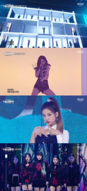 [2019 MBC 가요대제전] 있지X(여자)아이들, 강렬한 퍼포먼스로 무대 장악